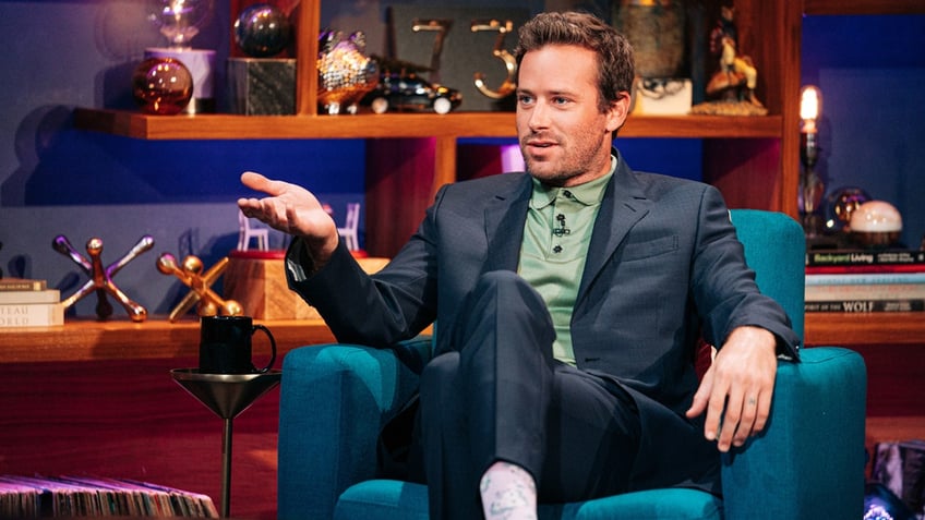 Armie Hammer on late night TV