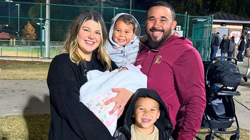 Maurice Allen with family