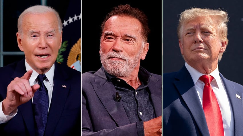 arnold schwarzenegger calls for young blood in 2024 presidential election says hed make great president