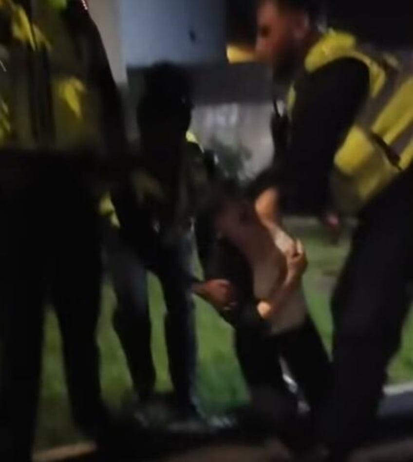 arrested for saying lesbian