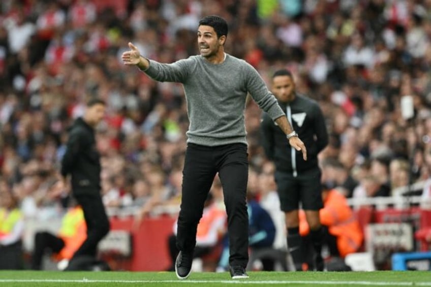 Arsenal manager Mikel Arteta