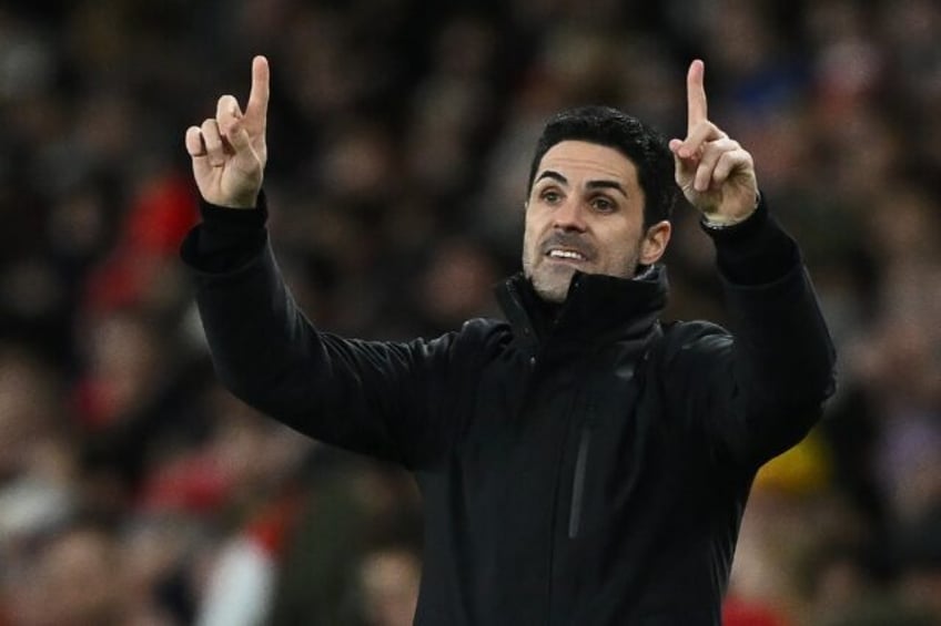 Arsenal manager Mikel Arteta