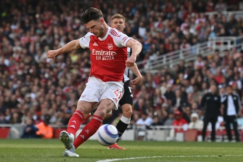 Declan Rice fired Arsenal into the Champions League next season