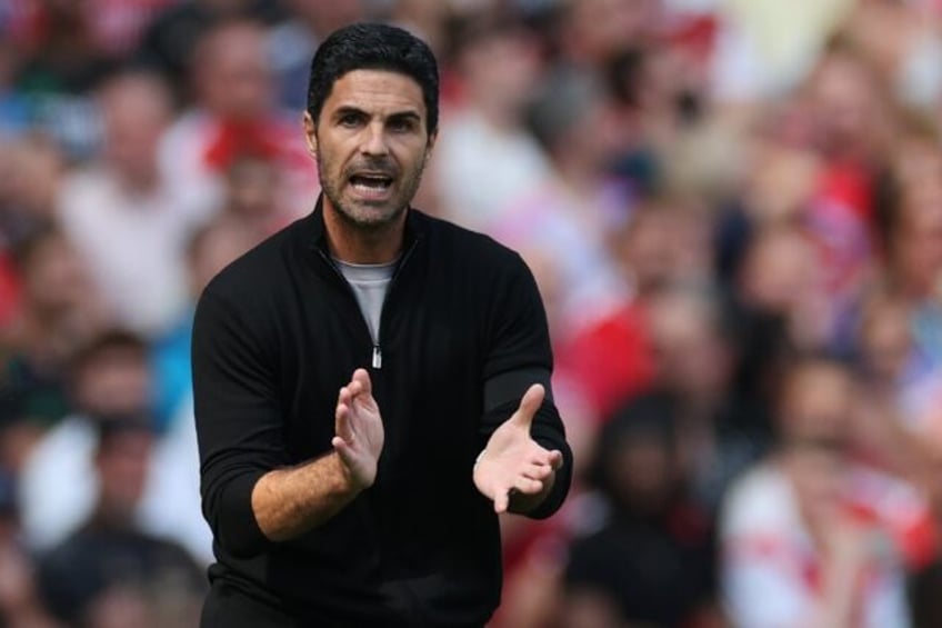 Arsenal manager Mikel Arteta