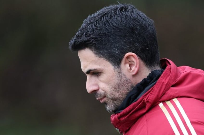 Mikel Arteta is amazed his side lead Liverpool and Manchester City in the Premier League t