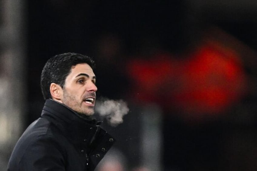 Arsenal manager Mikel Arteta