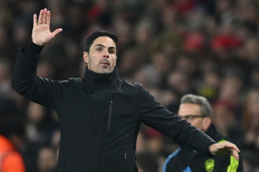 Arsenal manager Mikel Arteta