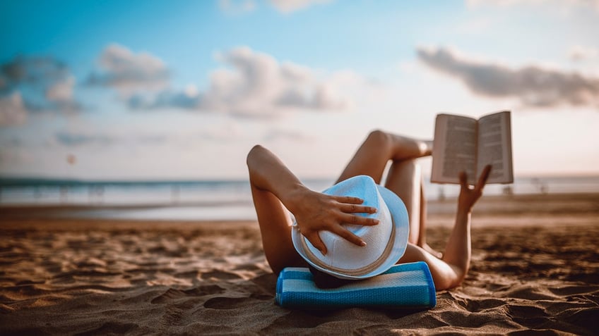 Person on the beach.