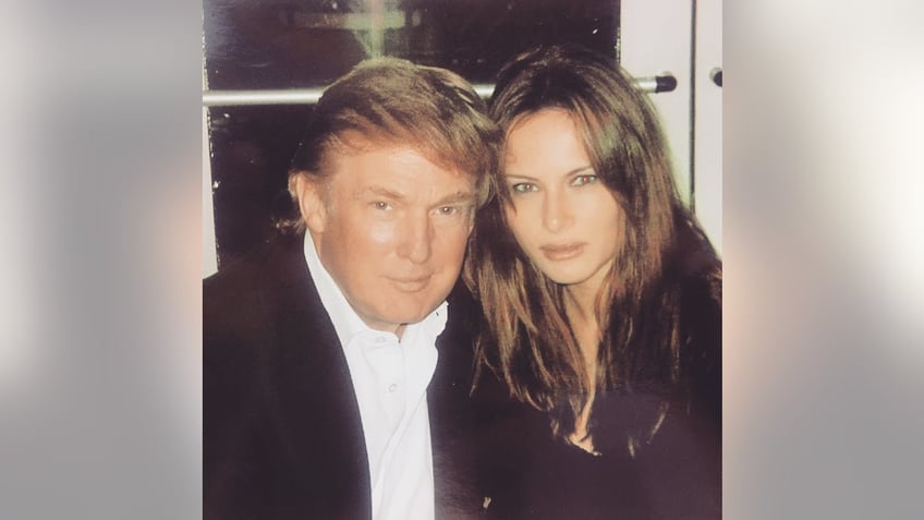 President-elect Donald Trump and the soon-to-be First Lady Melania Trump on their first date.