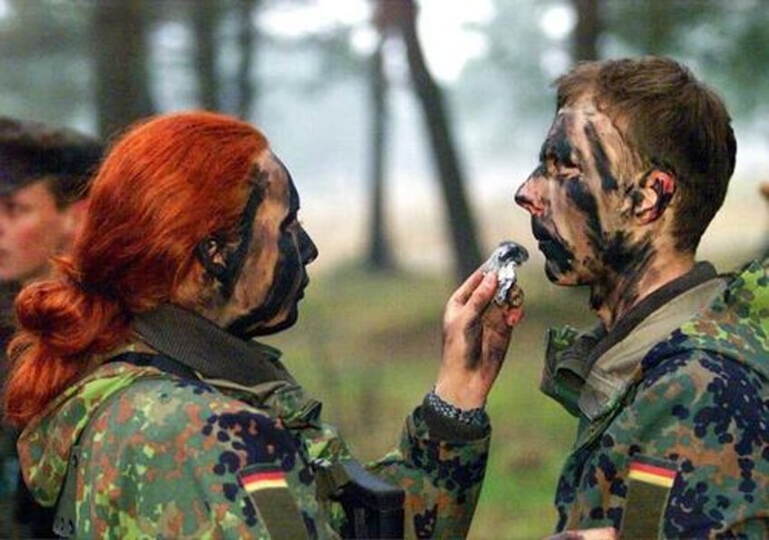 as germany debates conscription gender equality means women should be drafted to fight die for their country