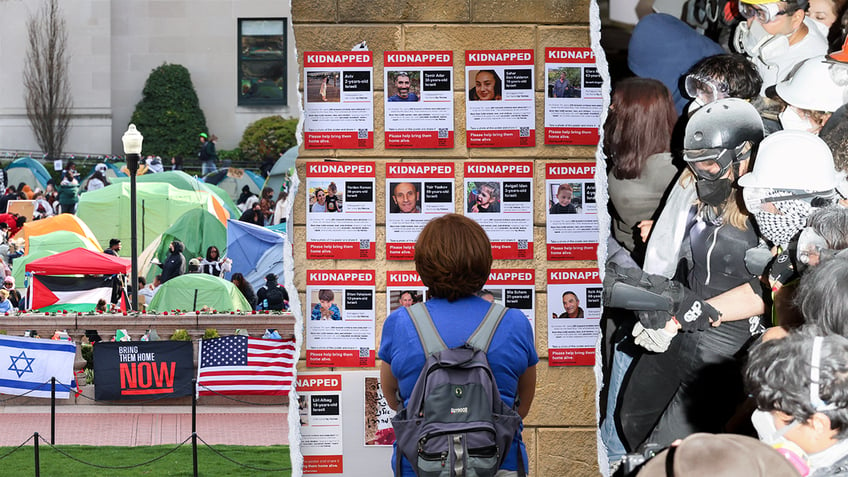 anti-Israel protests on US college campuses for October 7