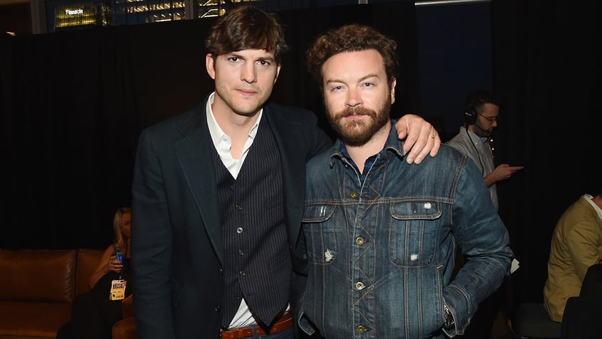 ashton kutcher and mila kunis seemingly shaded by actress christina ricci for danny masterson support