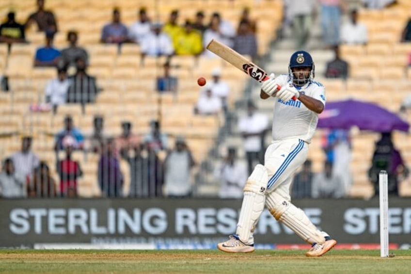 India's Ravichandran Ashwin made a century