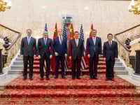 Asian markets extend gains as China-US talks head into second day