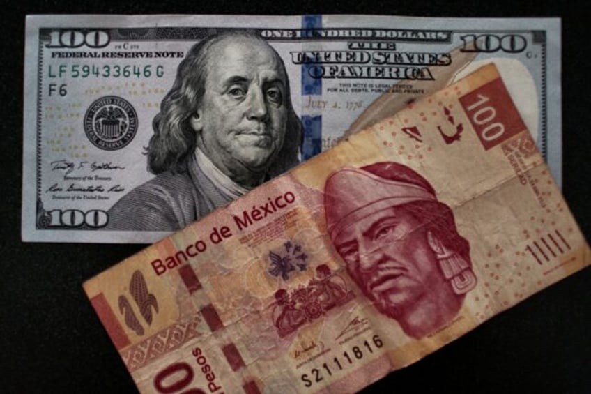 The Mexican peso has come under pressuer against the dollar after Donald Trump said he wou