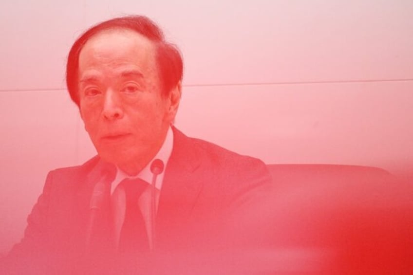 Trades will be closely watching Bank of Japan boss Kazuo Ueda's post-meeting remarks, hopi