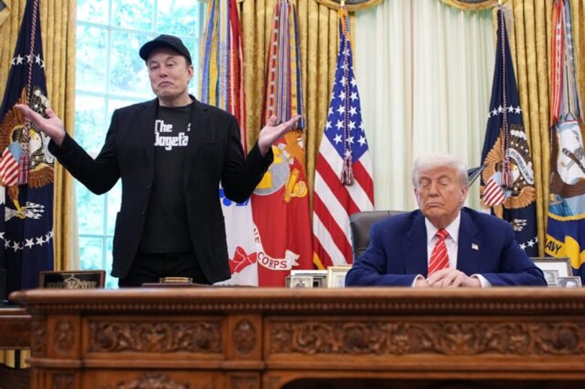 A blazing row between Elon Musk and Donald Trump overshadowed 'very positive' talks betwee