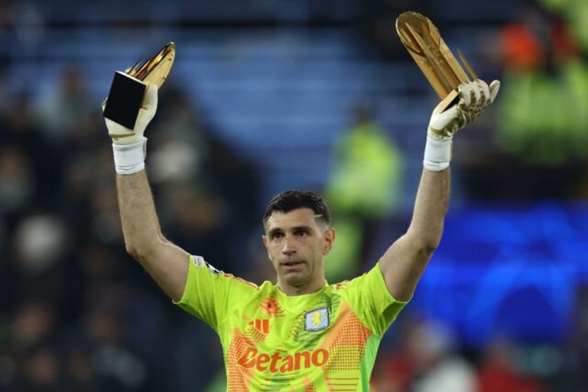 Aston Villa goalkeeper Emiliano Martinez produced a wonder save to deny Juventus