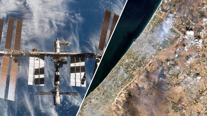 astronauts aboard international space station share views of the israel hamas war from above