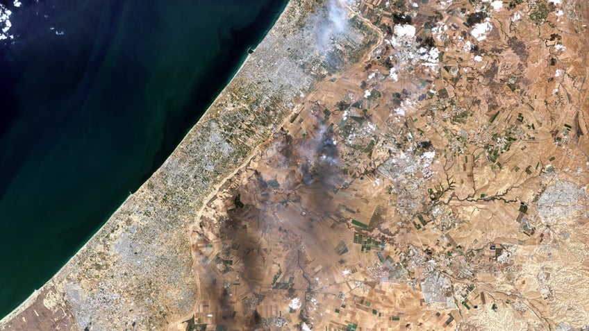 astronauts aboard international space station share views of the israel hamas war from above