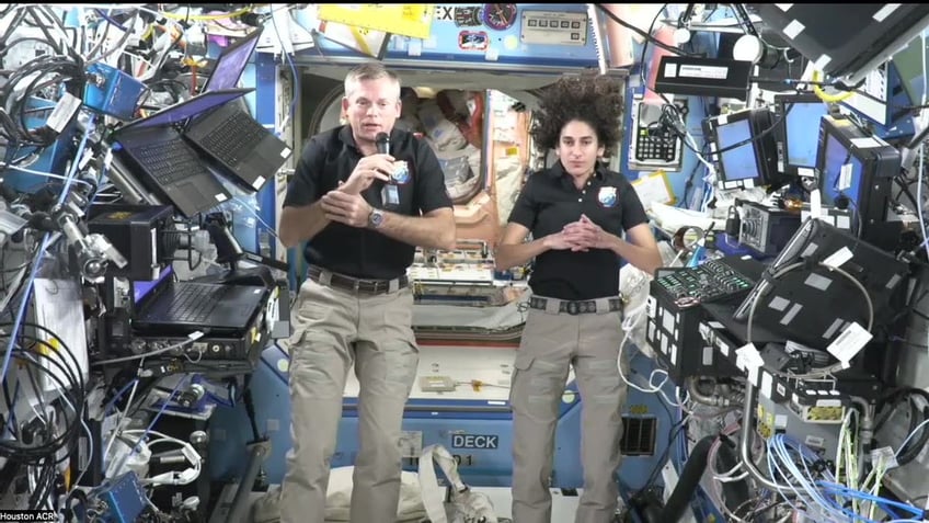 astronauts aboard international space station share views of the israel hamas war from above