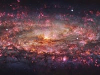Astronomers create a dazzling, elaborate map of nearby galaxy in thousands of colors
