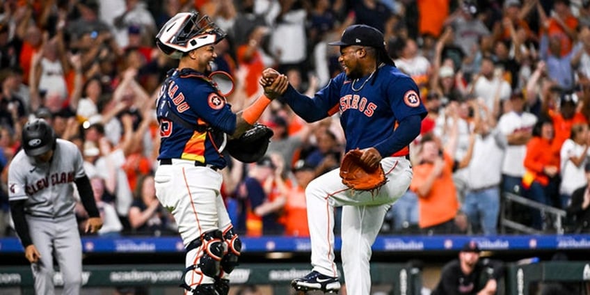 astros framber valdez tosses no hitter against guardians in dominant fashion