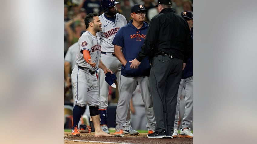 Jose Altuve ejected