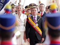 At 2nd inauguration, Noboa vows to ‘save’ Ecuador from gangs