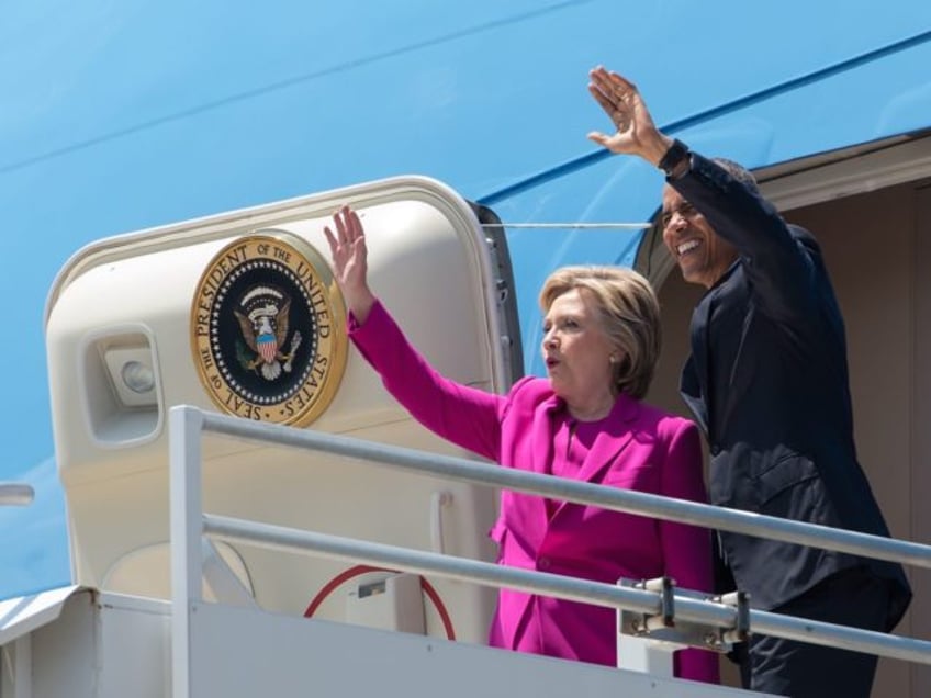 at joint event hillary clinton offers third term of barack obama