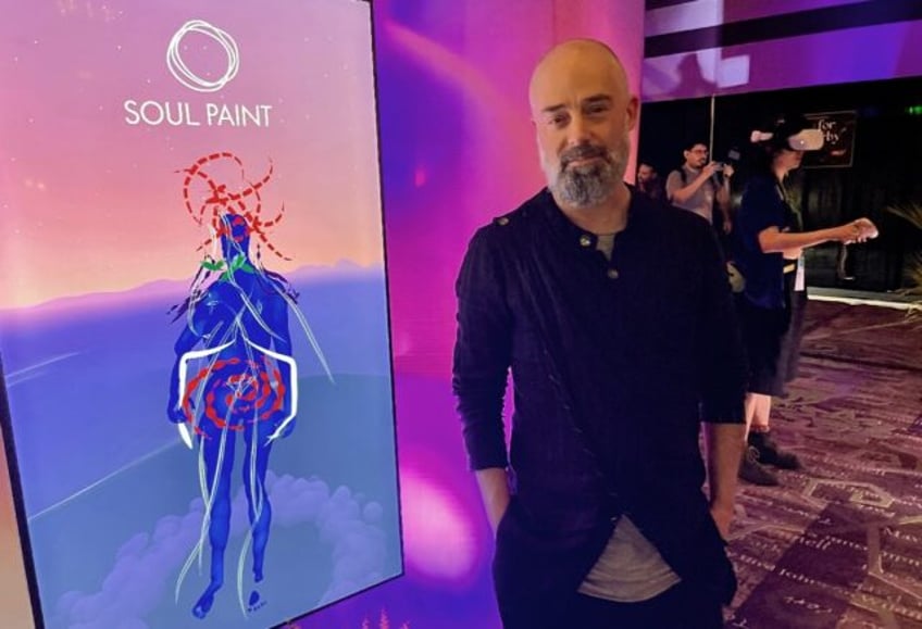 Niki Smit is the co-director of 'Soul Paint,' a VR experience that lets users draw their e