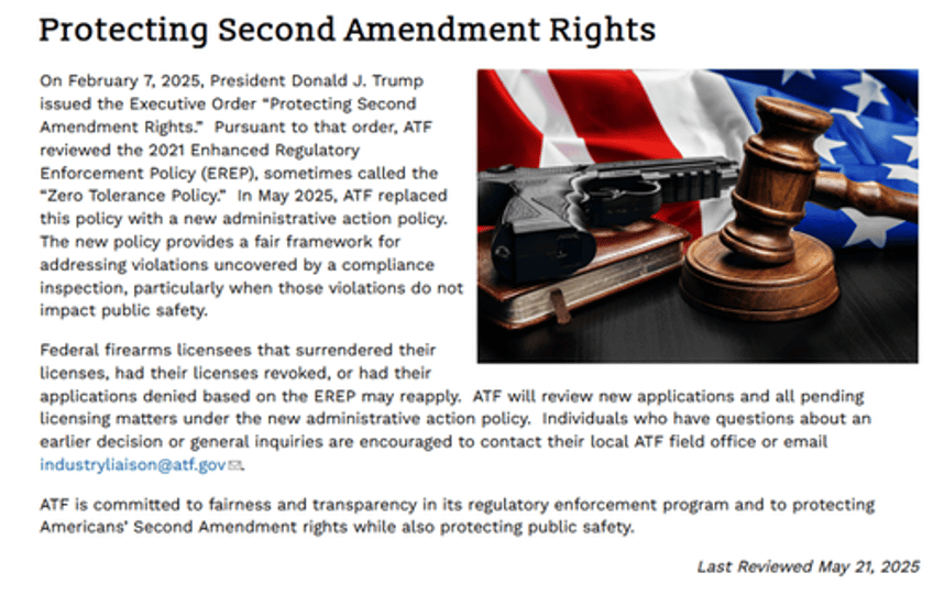 atf launches new era of reform encourages revoked gun dealers to reapply 