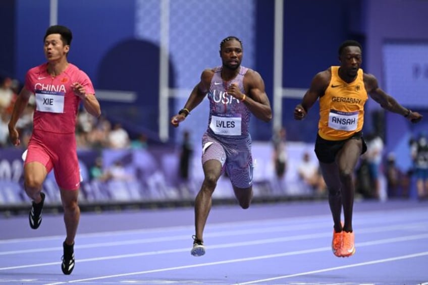 Noah Lyles had a shaky heat but is still favourite to take the Olympics men's 100m gold