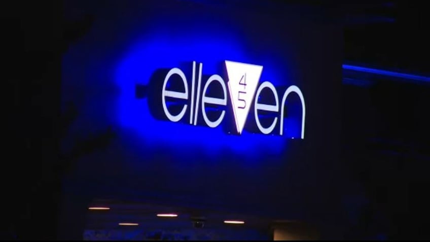 Elleven45 Lounge signage