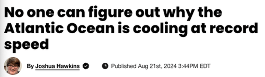 atlantic oceans sudden cooling baffles climate scientists have they ever heard of la nina