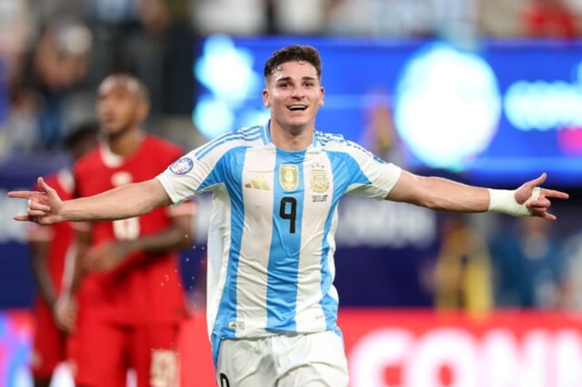 Argentina forward Julian Alvarez won the Copa America this summer with his country before