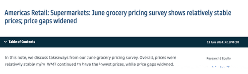 attention cash strapped americans goldman finds top supermarket offering the best grocery deals