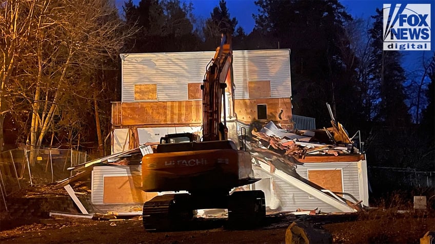 Idaho student murders house demolition