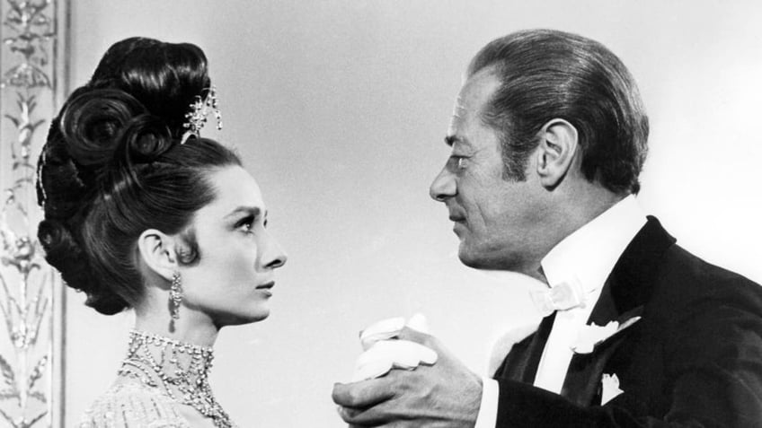 Audrey Hepburn and Rex Harrison in My Fair Lady