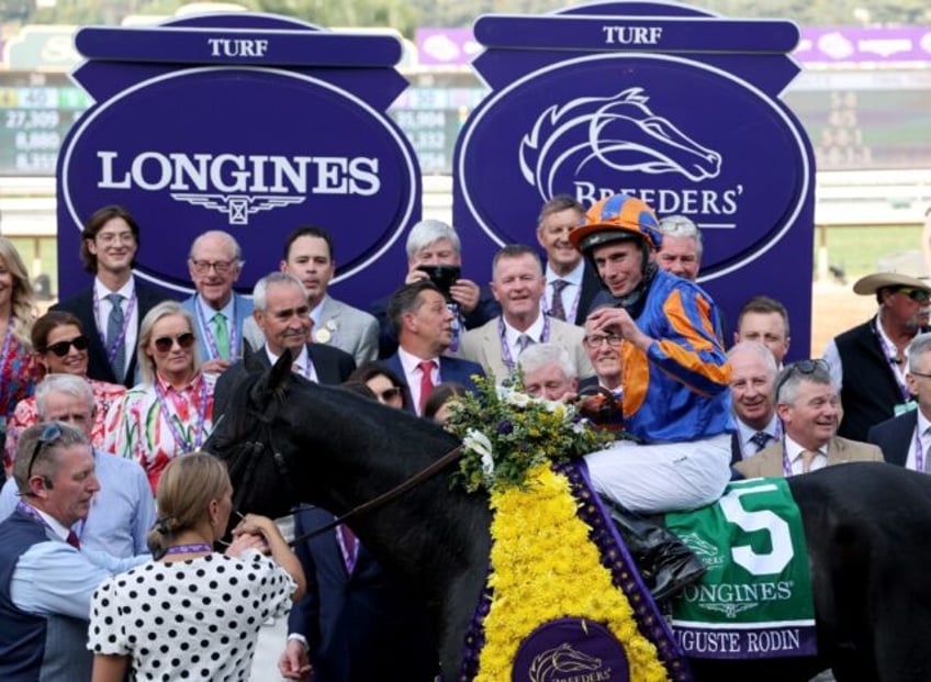 auguste rodin wins breeders cup turf