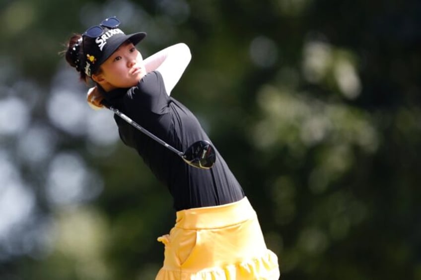 Grace Kim will take a five-shot lead into the final round of the LPGA Meijer Classic after