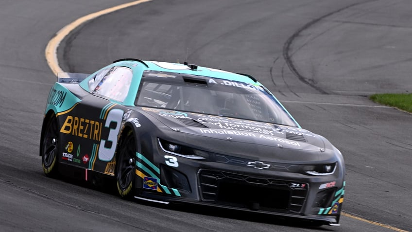 austin dillon chucks helmet at tyler reddick after crash at pocono