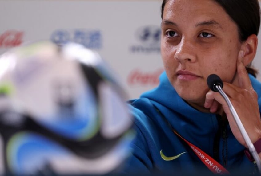 australian star sam kerr out of first two world cup games with injury