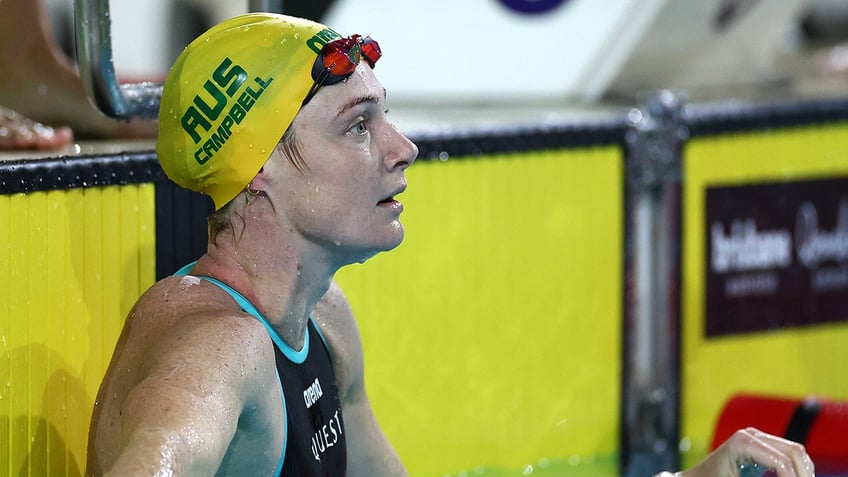 Cate Campbell competes