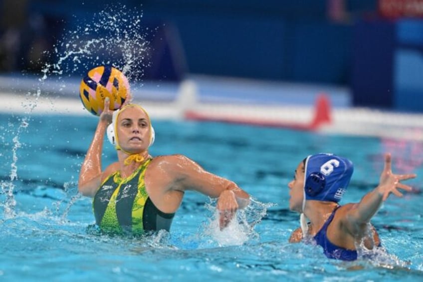 Australia's Bronte Halligan scored twice against Greece