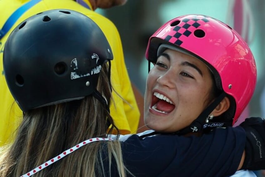 Australia's Arisa Trew celebrates gold