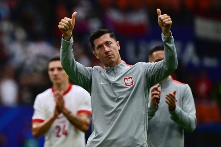 Robert Lewandowski did not feature for Poland against the Netherlands due to injury