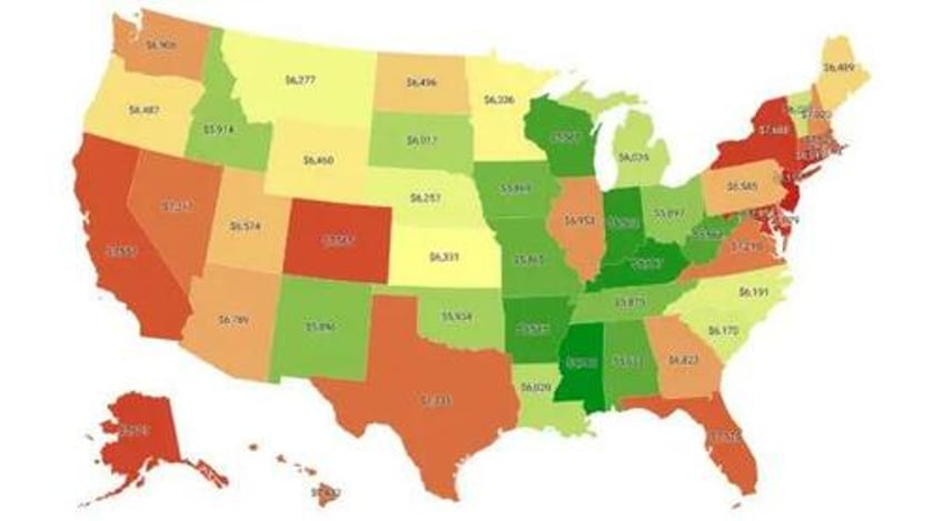 average credit card debt in us now soaring past 6500