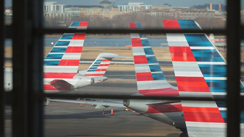 American Airlines jets