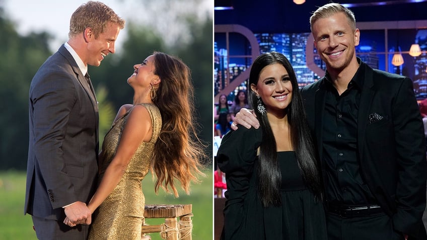 Sean Lowe and Catherine Giudici then and now split